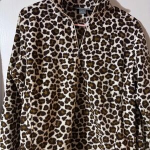 Ariat Teddy Jacket in Beige Animal Print